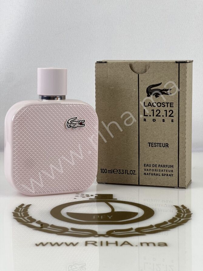 Tester Lacoste L.12.12 Rose Eau de Parfum prix maroc