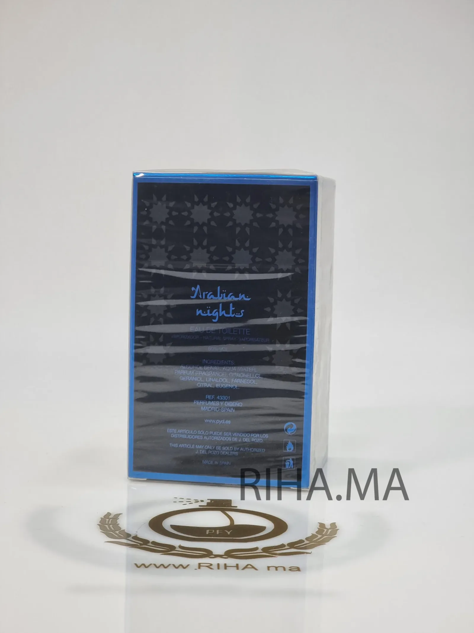 Arabian Nights Arabian Nights Jesus Del Pozo pour homme Jesus del pozzo - parfum Maroc