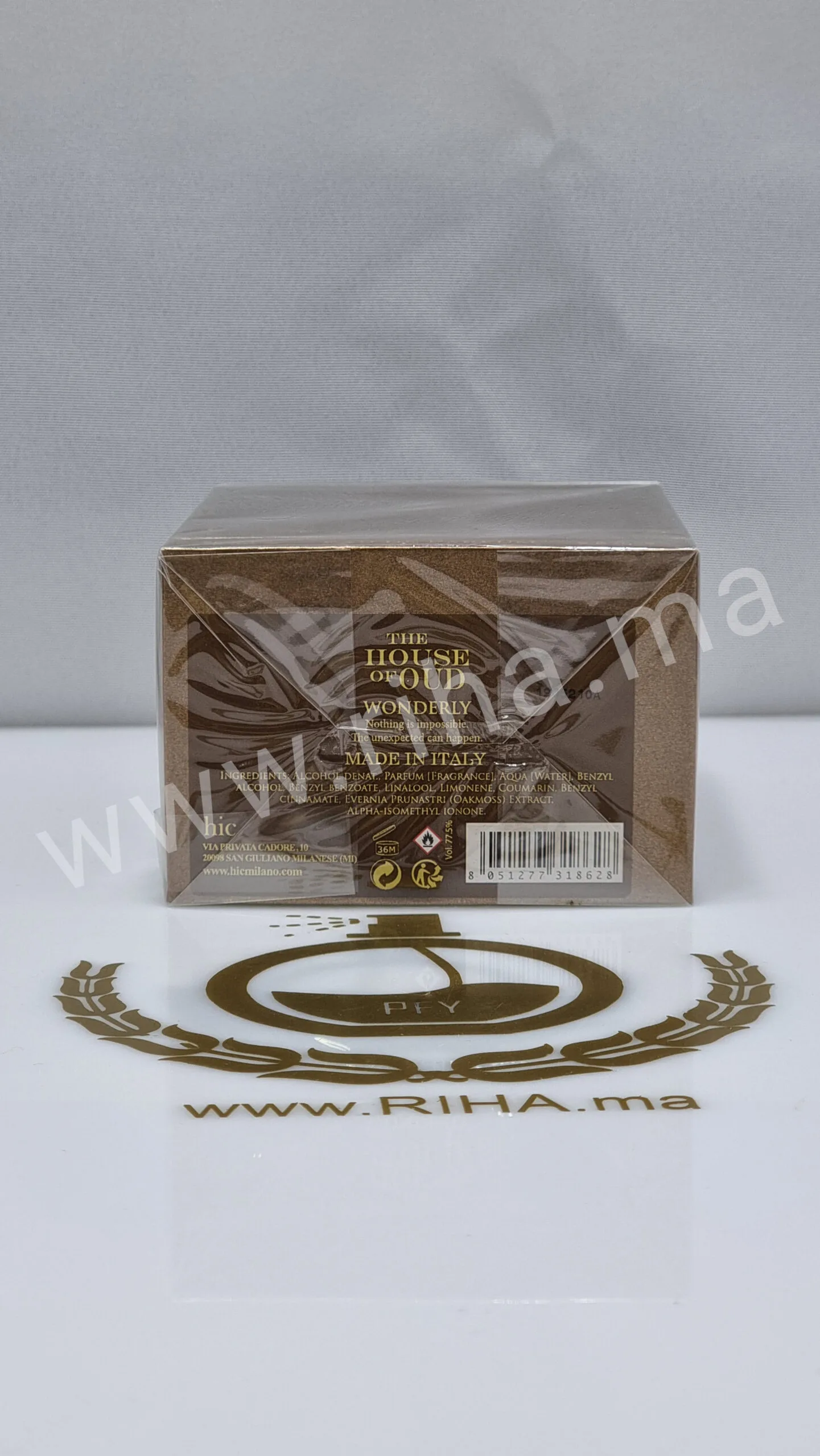 Wonderly The House of Oud Wonderly eau de parfum 75ml - parfum Maroc