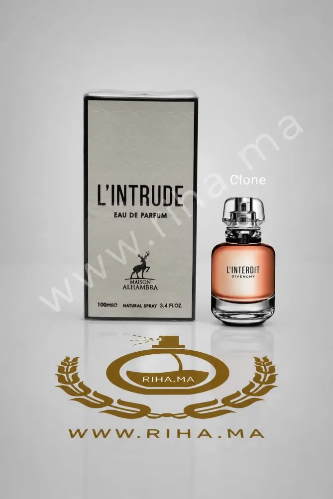 L’intrude Eau de Parfum Maison Alhambra Clone L’Interdit Givenchy L’intrude Eau de Parfum Maison Alhambra Clone L’Interdit Givenchy