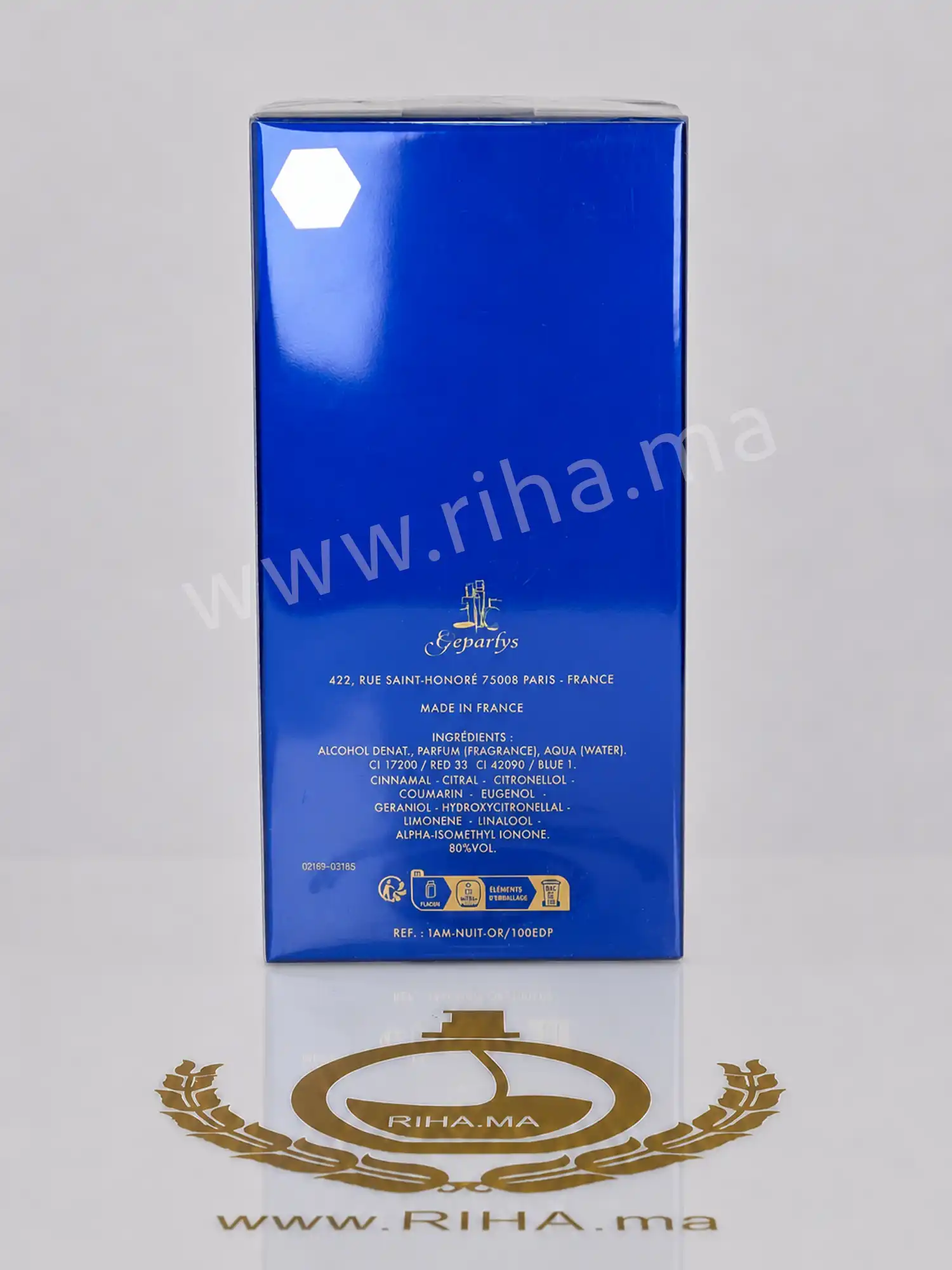 back Yes I am The King Nuit D'Orient eau de parfum 100ml Yes I am The King Nuit D'Orient eau de parfum 100ml prix maroc