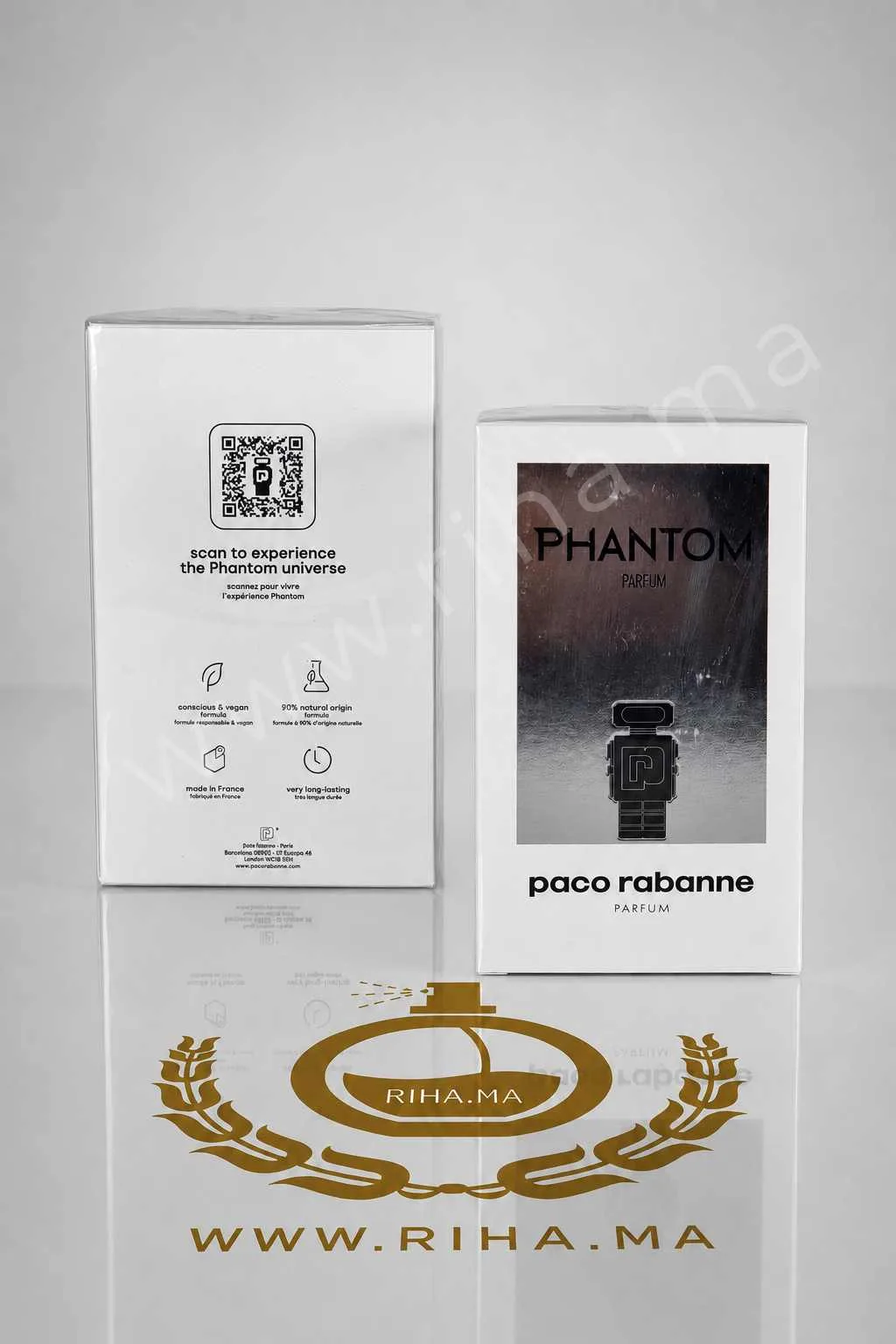 Phantom le Parfum Paco Rabanne 100ml pour homme Phantom le Parfum Paco Rabanne 100ml pour homme