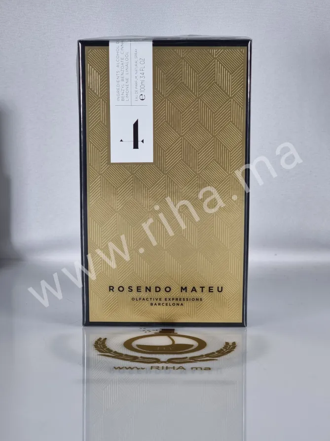 Rosendo Mateu Nº 4 Rosendo Mateu Nº 4 Olfactive Expressions Eau de Parfum 100ml Rosendo Mateu - parfum Maroc