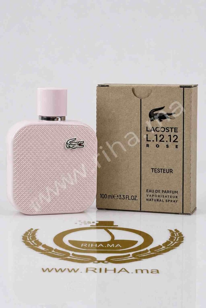 Tester Lacoste L.12.12 Rose Eau de Parfum prix maroc Tester Lacoste L.12.12 Rose Eau de Parfum prix maroc