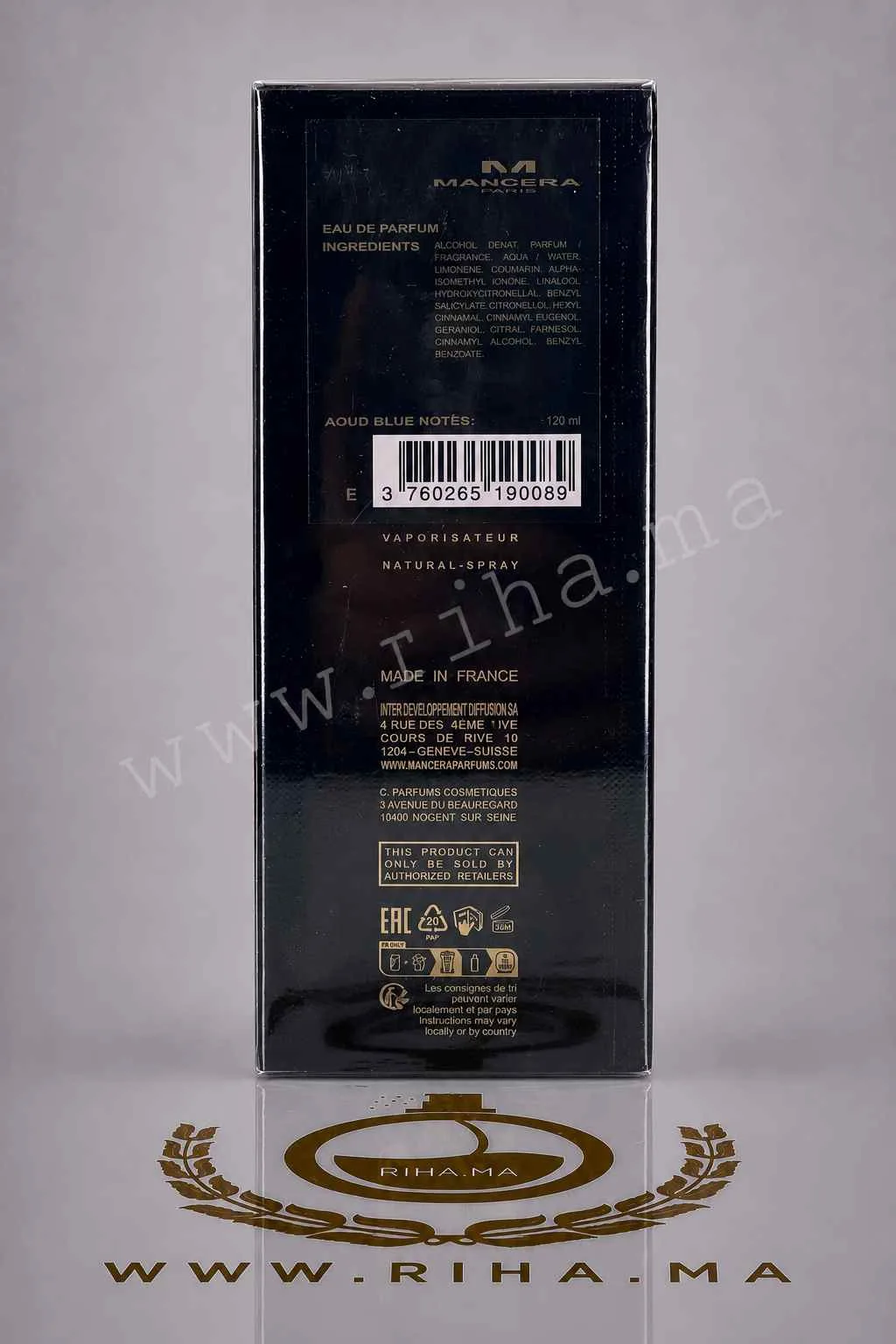 Aoud Blue Notes Mancera pour homme et femme 120ml prix maroc (2) Aoud Blue Notes Mancera pour homme et femme 120ml prix maroc (2)