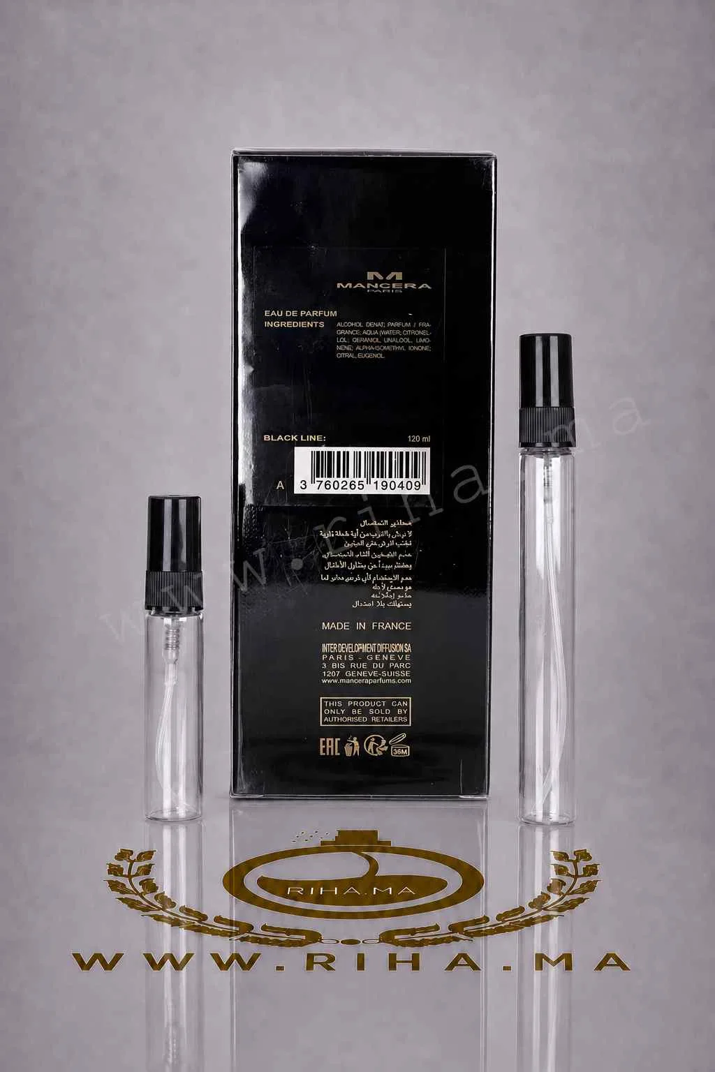 Decantage Black Line Mancera Eau De Parfum prix maroc (2) Decantage Black Line Mancera Eau De Parfum prix maroc (2)