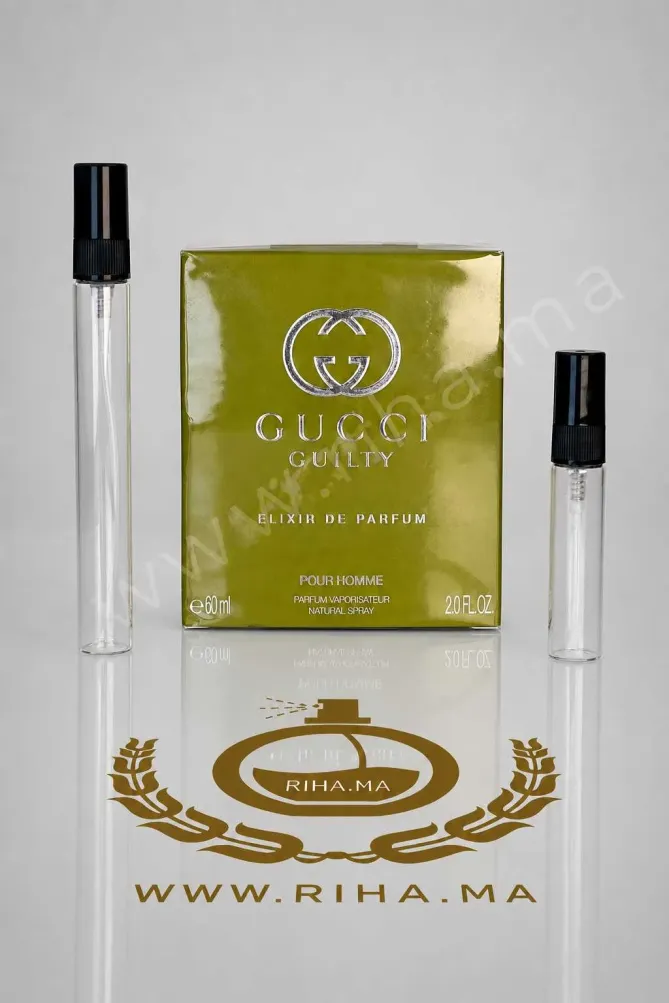 Decantage Gucci Guilty Elixir de Parfum pour Homme prix maroc Decantage Gucci Guilty Elixir de Parfum pour Homme prix maroc