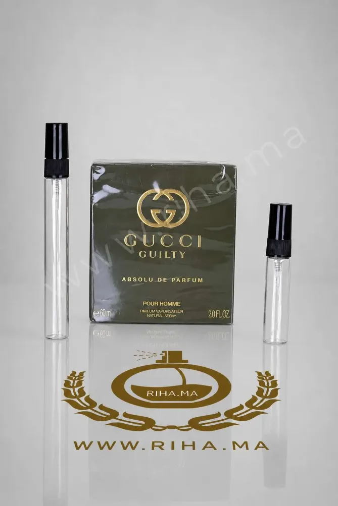 Decantage Gucci Guilty Absolu de Parfum Pour Homme Gucci Pour Homme Decantage Gucci Guilty Absolu de Parfum Pour Homme Gucci Pour Homme
