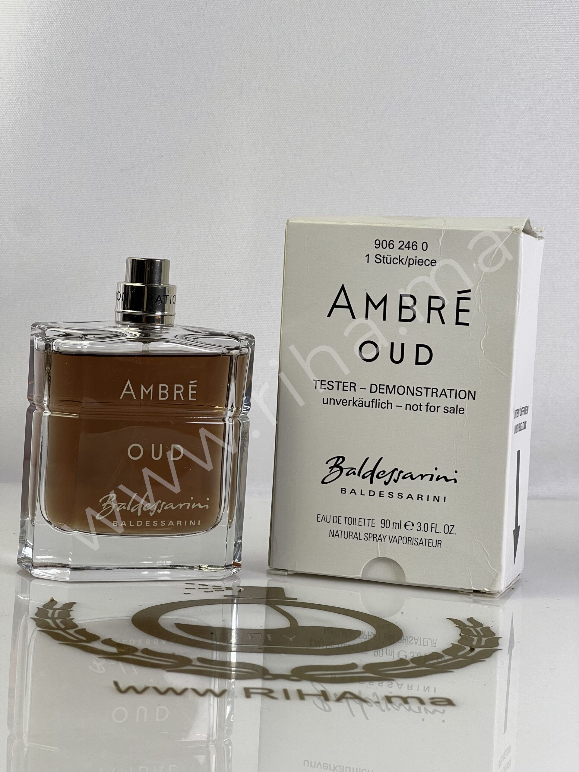 Tester Ambre Oud Baldessarini Eau De Toilette 90ml Riha Vente De Parfum Original Au Maroc