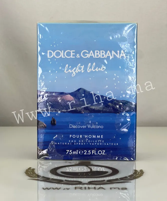 Light Blue Discover Vulcano Pour Homme Dolce&Gabbana pour homme 75 ml prix maroc